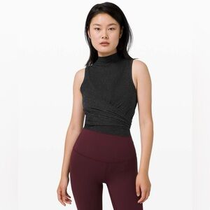 Lululemon Time To Restore Mock Neck Tank Size 8